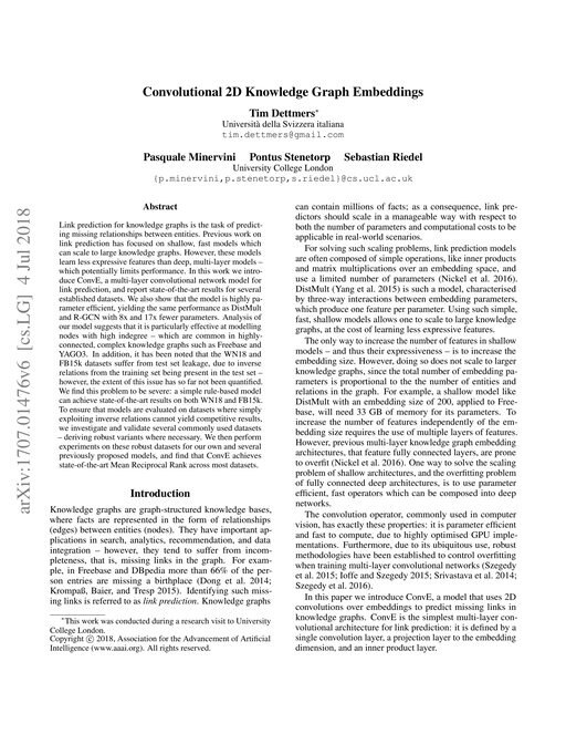 Main figure for Knowledge Graphs