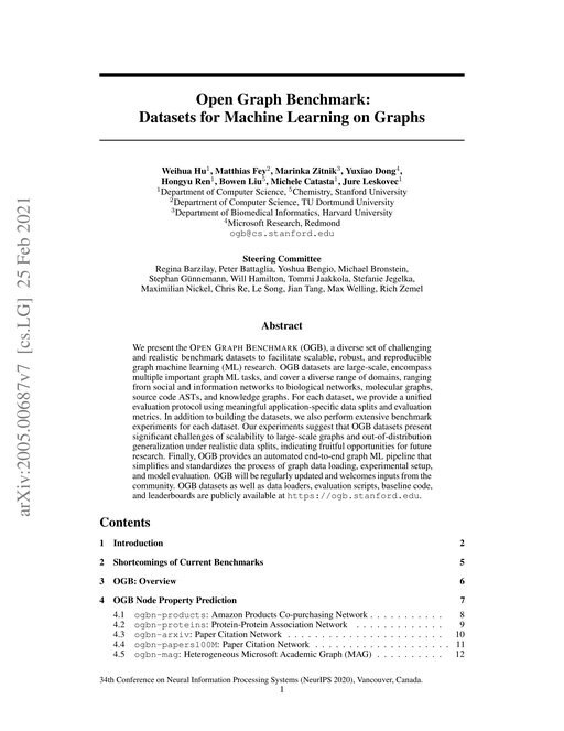 Main figure for OGB