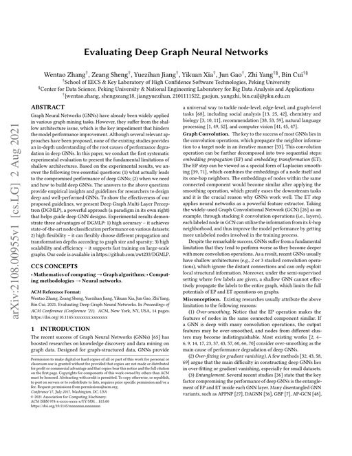 Main figure for Evaluating Deep Graph Neural Networks