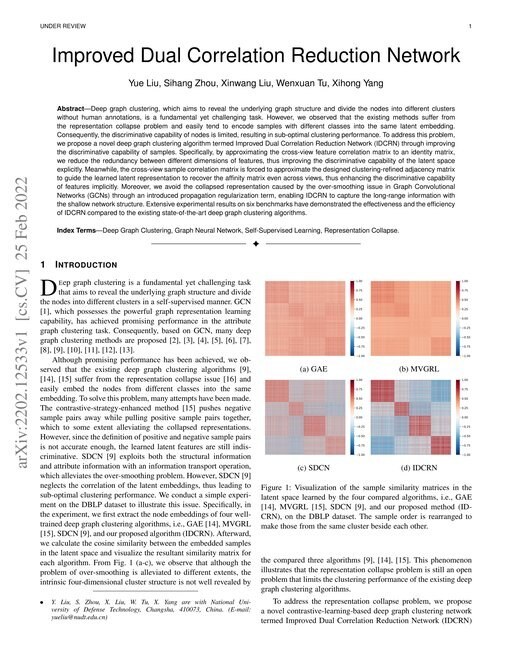 Main figure for Improved Dual Correlation Reduction Network
