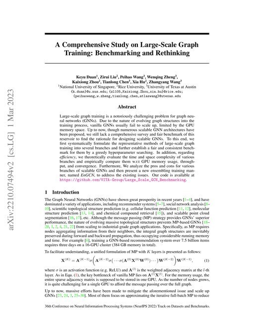 Main figure for A Comprehensive Study on Large-Scale Graph Training: Benchmarking and Rethinking