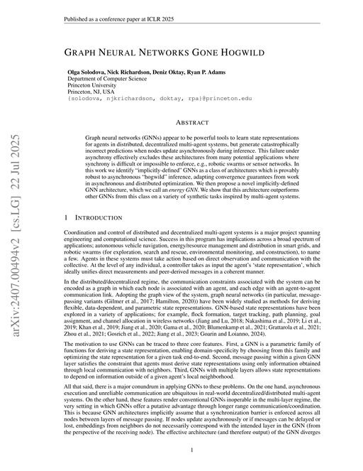 Main figure for Graph Neural Networks Gone Hogwild