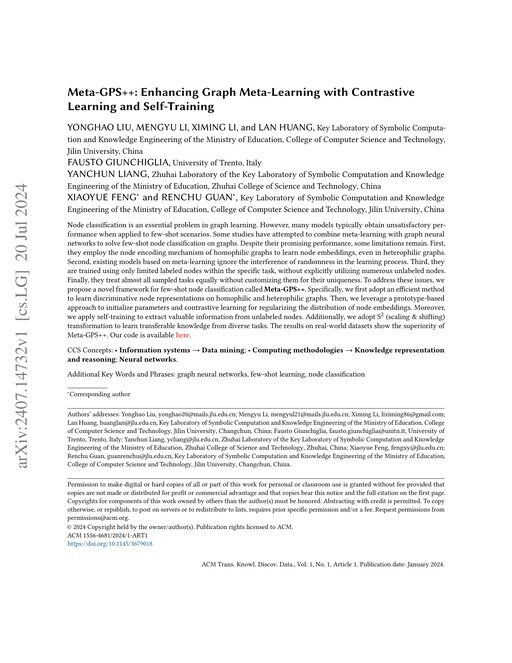 Main figure for Meta-GPS++: Enhancing Graph Meta-Learning with Contrastive Learning and Self-Training