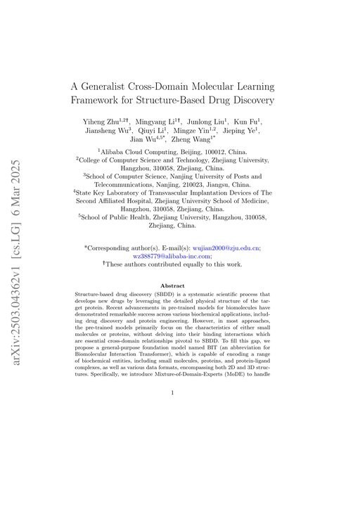 Main figure for A Generalist Cross-Domain Molecular Learning Framework for Structure-Based Drug Discovery