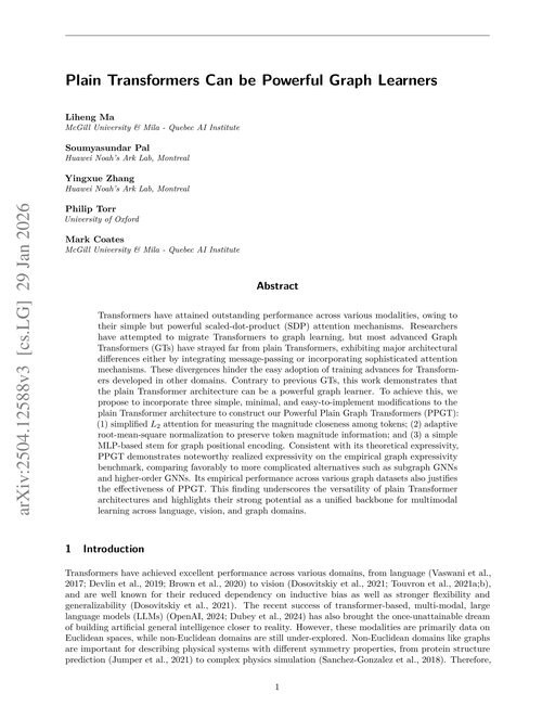Main figure for Plain Transformers Can be Powerful Graph Learners