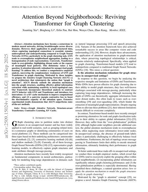 Main figure for Attention Beyond Neighborhoods: Reviving Transformer for Graph Clustering